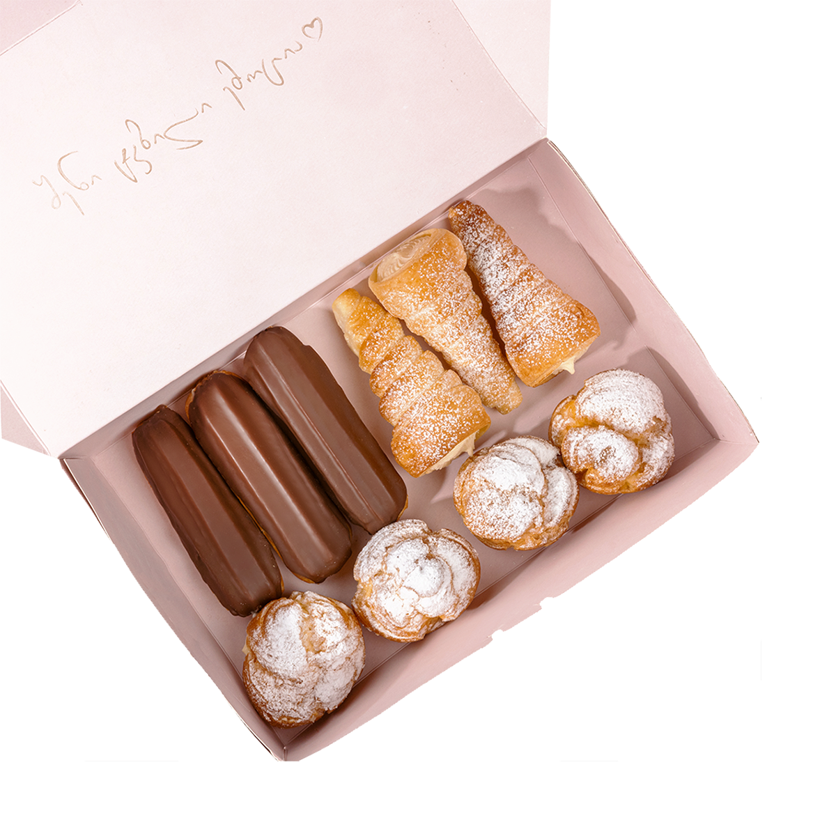 ბოქსი - შუ, ეკლერი & ხვეულა