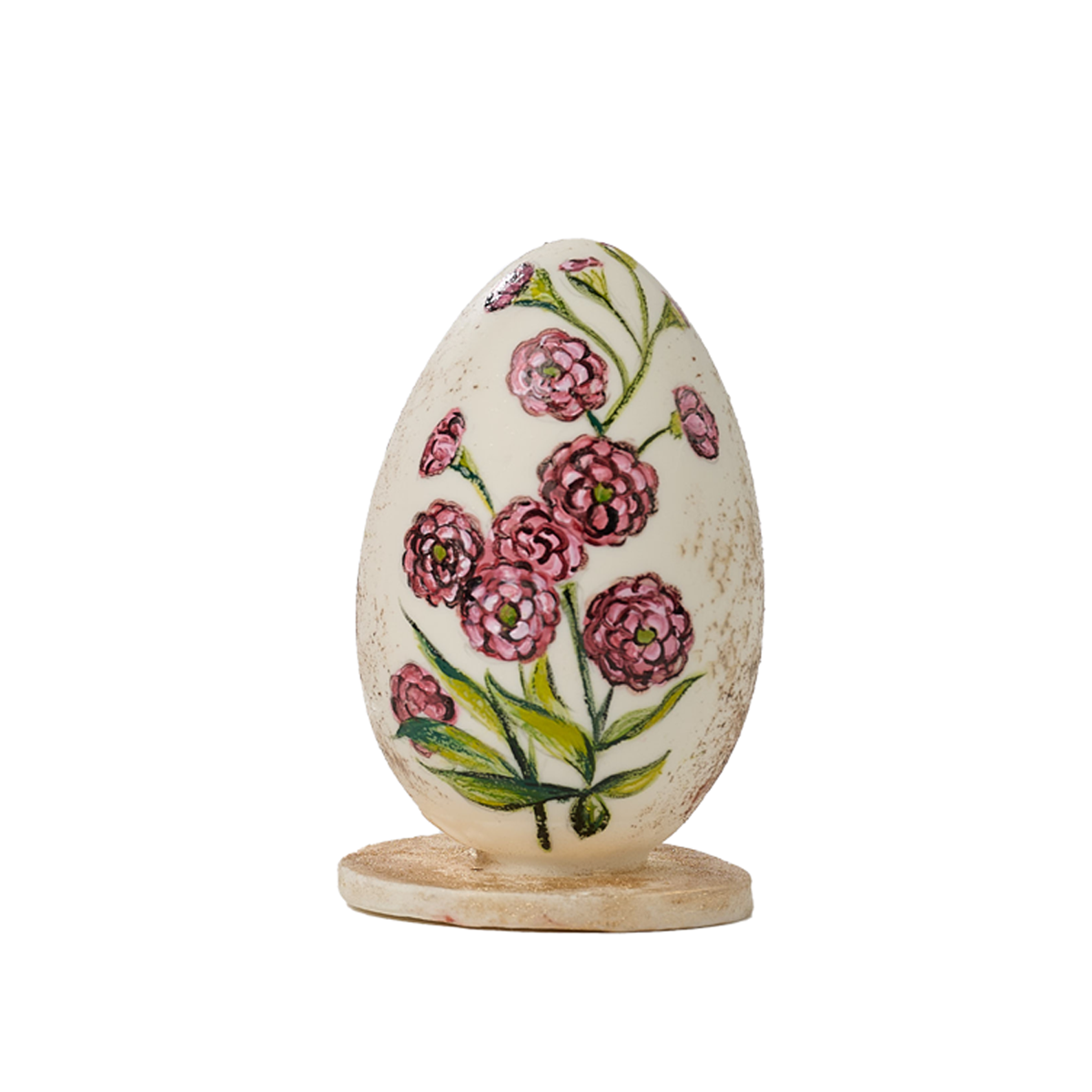 შოკოლადის კვერცხი ხელით მოხატული