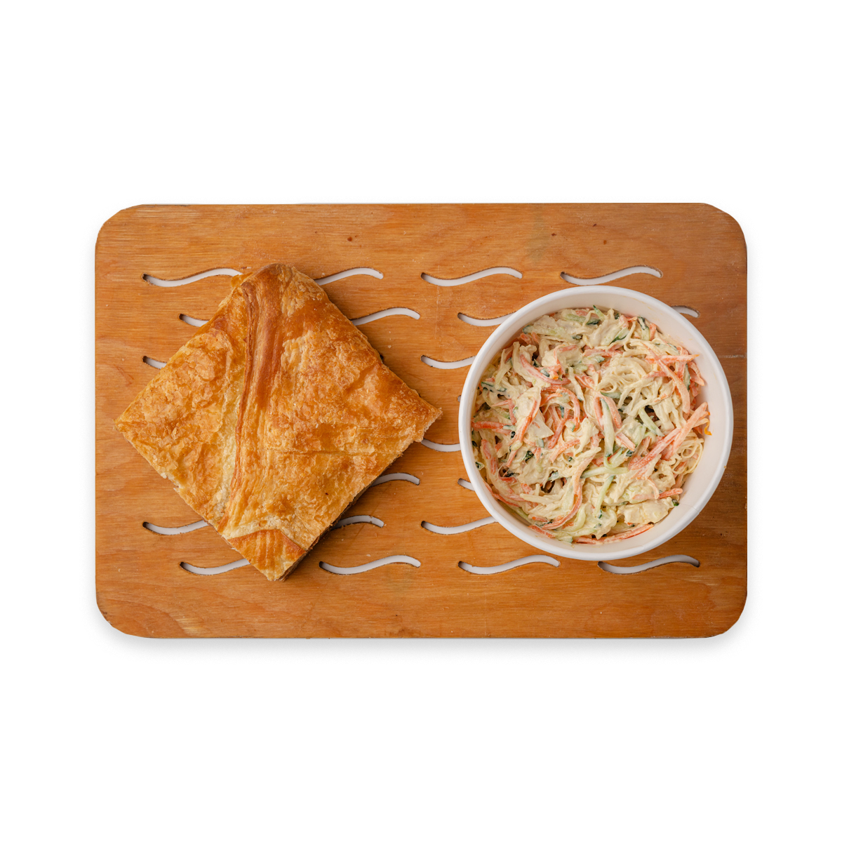 ქათმის სალათის ლანჩბოქსი