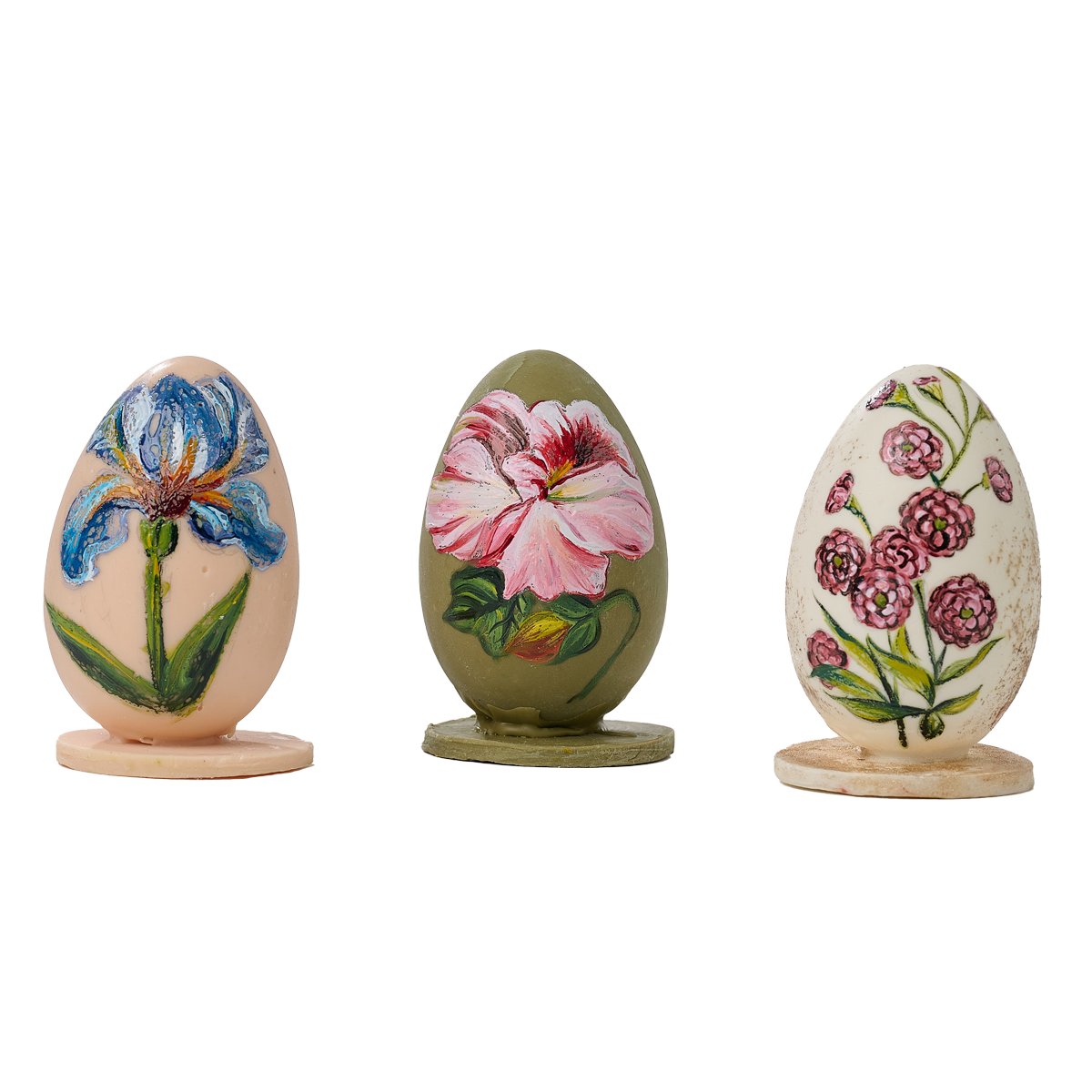 შოკოლადის კვერცხი ხელით მოხატული