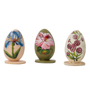 შოკოლადის კვერცხი ხელით მოხატული