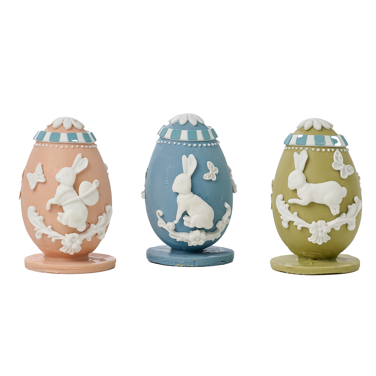 შოკოლადის კვერცხი შაქრის პასტის დეკორით